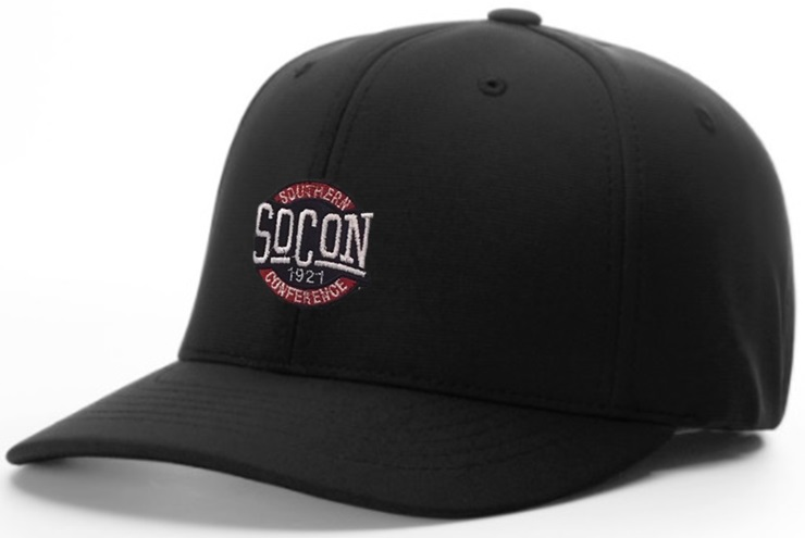 Richardson Black 8-Stitch Base Umpire Hat (SOCON)