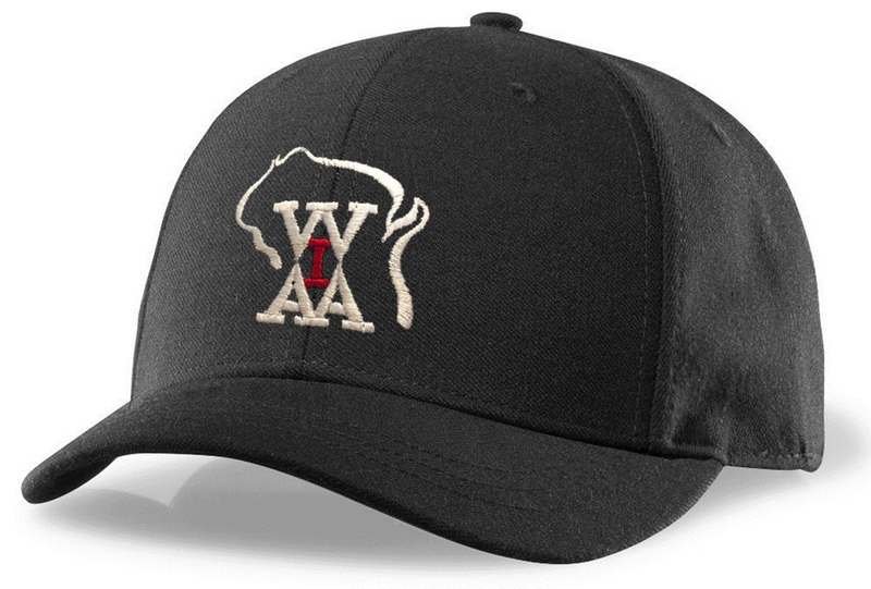 Richardson Black 4-Stitch Combo Umpire Hat (WIAA-WI)