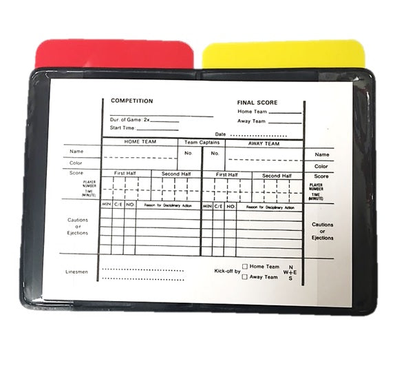 Champion Referee Penalty & Warning Card Wallet